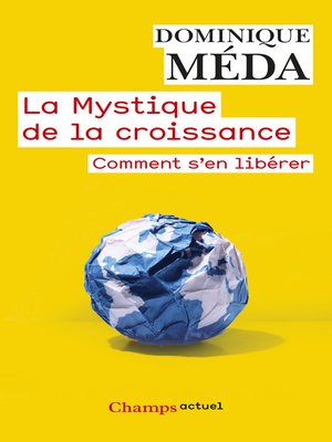 cover image of La Mystique de la croissance